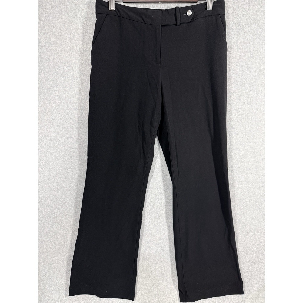Calvin Klein Black Bootcut Slacks Women's Size 6 Career Dress Pants